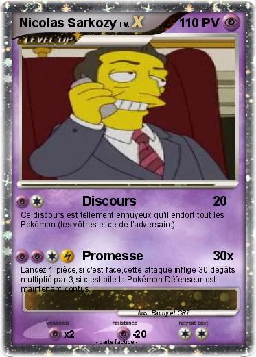 Pokemon Nicolas Sarkozy