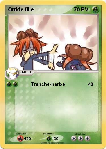 Pokemon Ortide fille