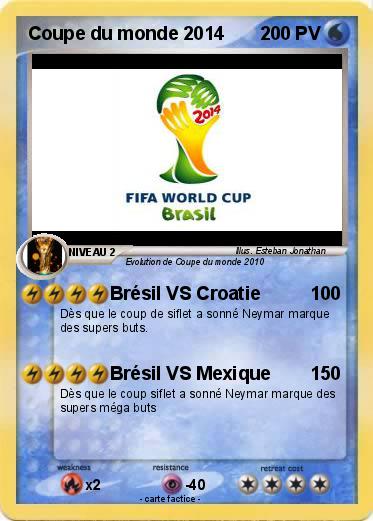 Pokemon Coupe du monde 2014