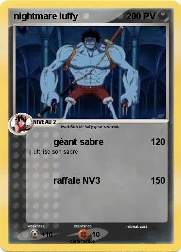 Pokemon nightmare luffy