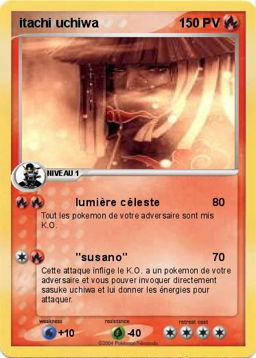 Pokemon itachi uchiwa