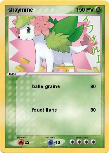 Pokemon shaymine