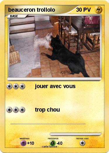 Pokemon beauceron trollolo
