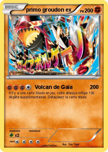 Pokemon primo groudon ex