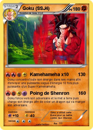 Pokemon Goku (SSJ4)