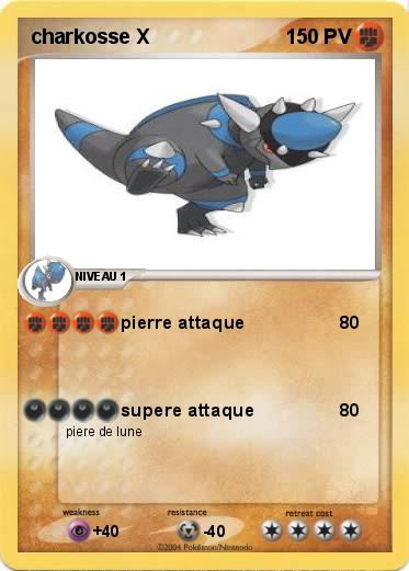 Pokemon charkosse X