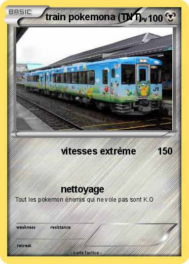 Pokemon train pokemona (TNT)