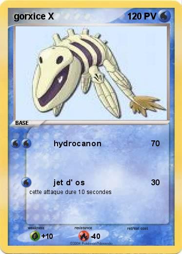 Pokemon gorxice X