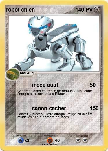 Pokemon robot chien