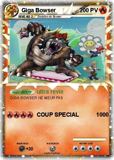 Pokemon Giga Bowser