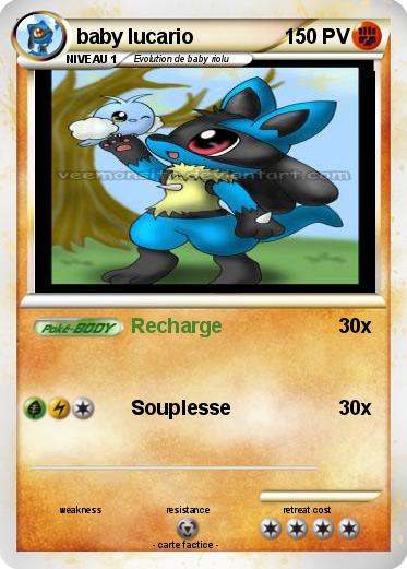 Pokemon baby lucario