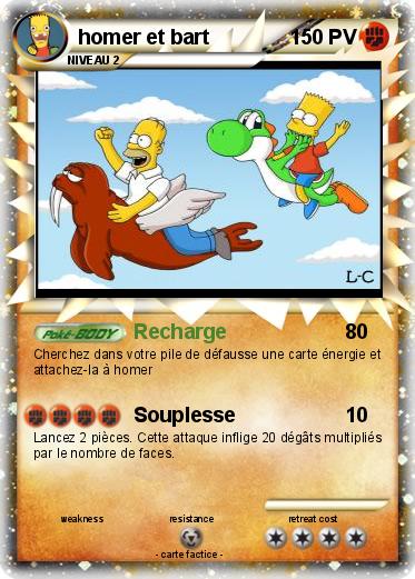 Pokemon homer et bart