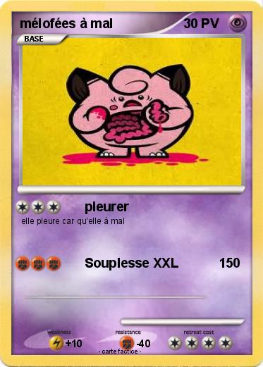 Pokemon mélofées à mal