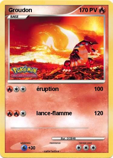 Pokemon Groudon
