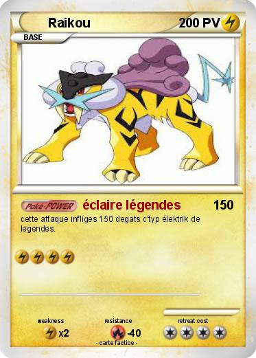Pokemon Raikou