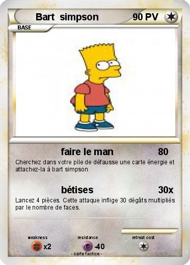 Pokemon Bart  simpson