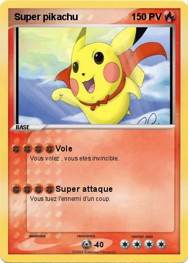 Pokemon Super pikachu