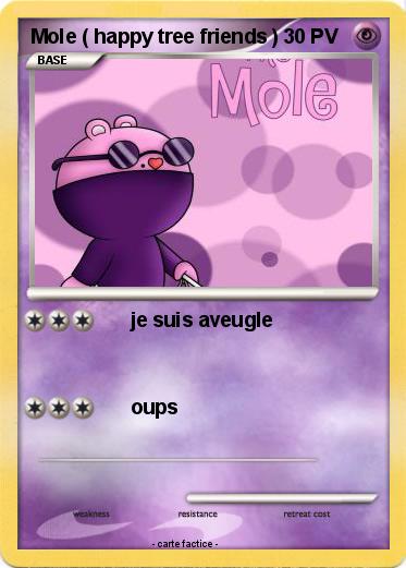 Pokemon Mole ( happy tree friends )
