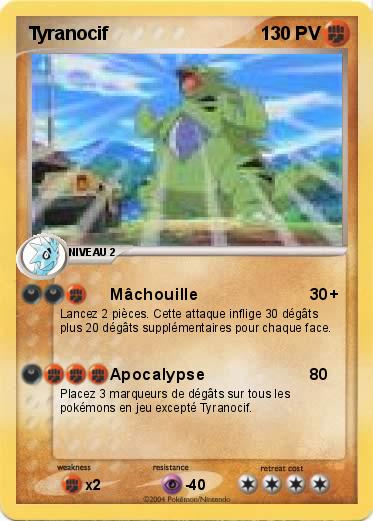 Pokemon Tyranocif