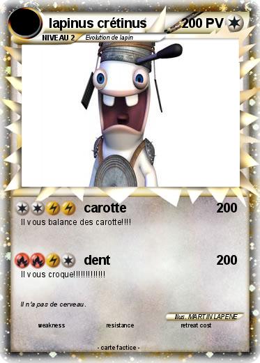 Pokemon lapinus crétinus