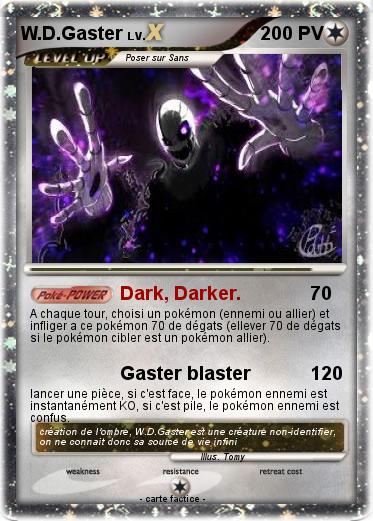 Pokemon W.D.Gaster