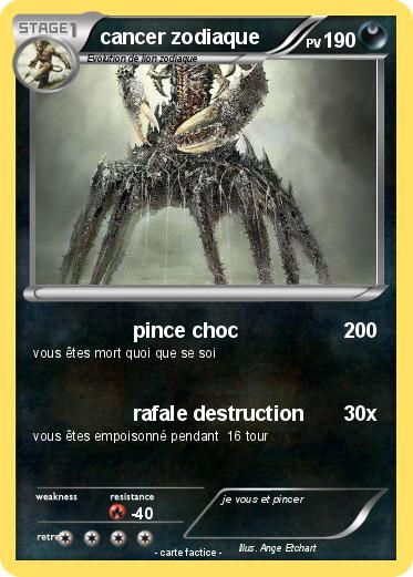 Pokemon cancer zodiaque
