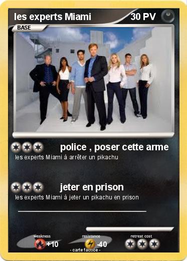 Pokemon les experts Miami