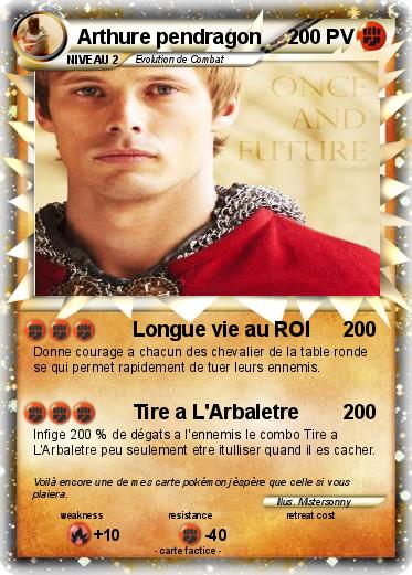 Pokemon Arthure pendragon