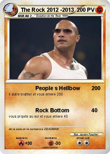 Pokemon The Rock 2012 -2013