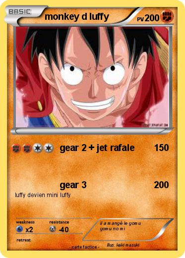 Pokemon monkey d luffy