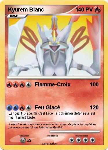 Pokemon Kyurem Blanc