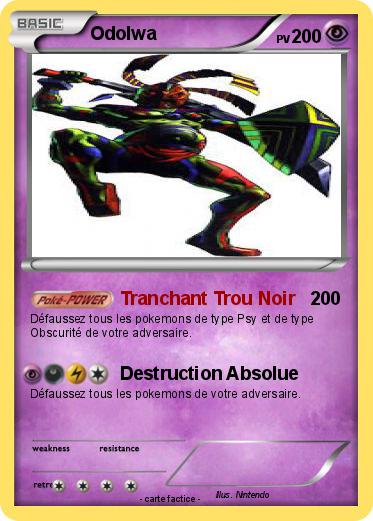 Pokemon Odolwa