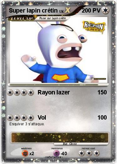 Pokemon Super lapin crétin