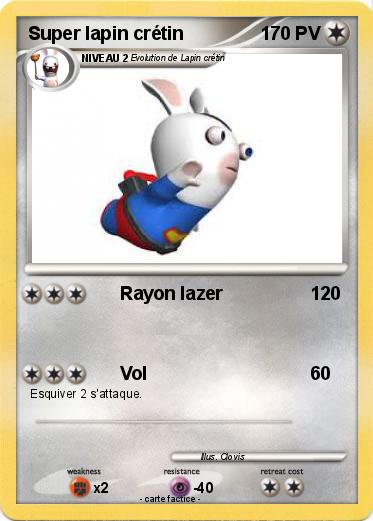 Pokemon Super lapin crétin