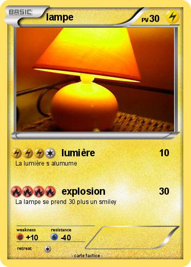 Pokemon lampe