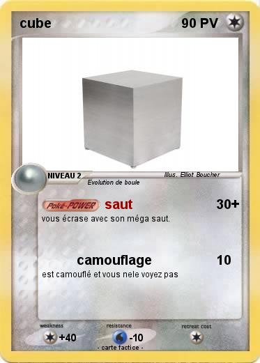 Pokemon cube