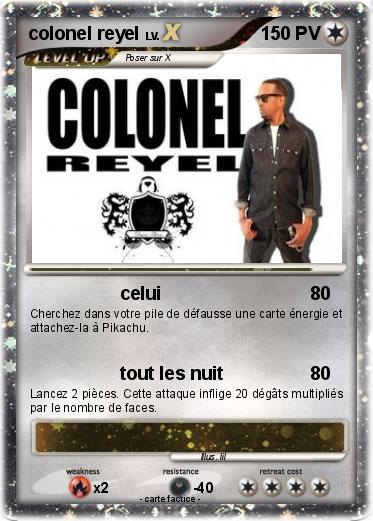 Pokemon colonel reyel