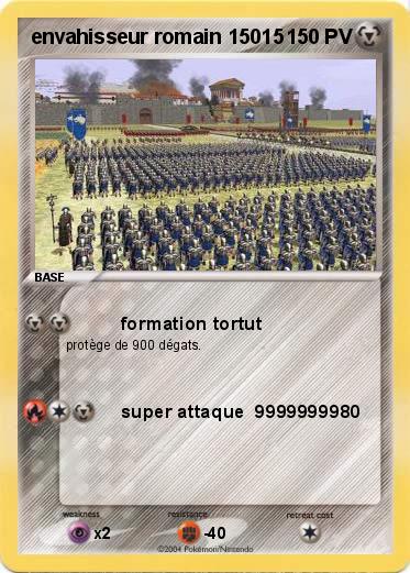 Pokemon envahisseur romain 15015