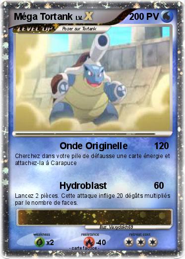 Pokemon Méga Tortank
