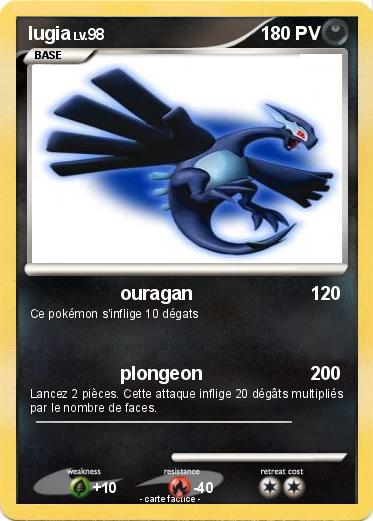 Pokemon lugia