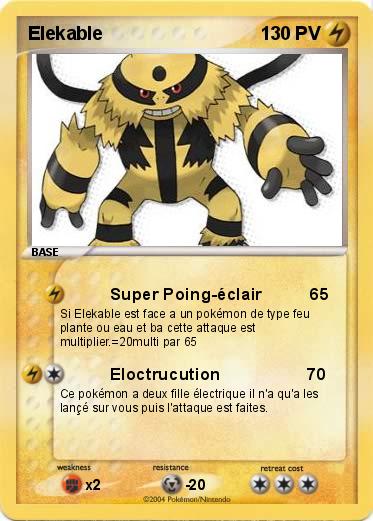 Pokemon Elekable