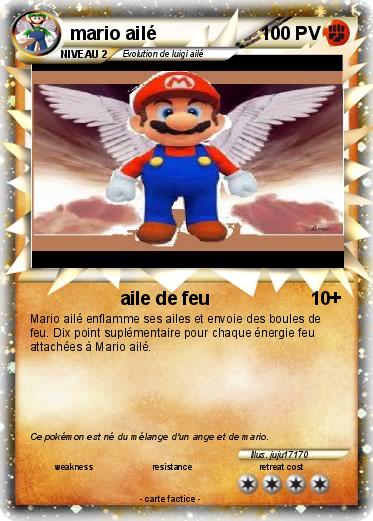 Pokemon mario ailé