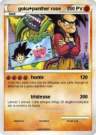 Pokemon goku+panther rose