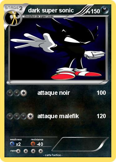 Pokemon dark super sonic