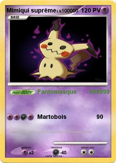 Pokemon Mimiqui suprême
