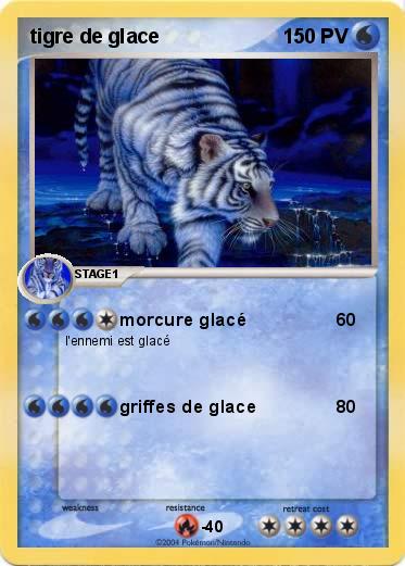 Pokemon tigre de glace