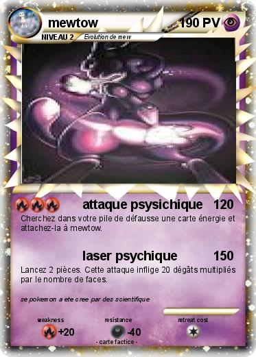 Pokemon mewtow