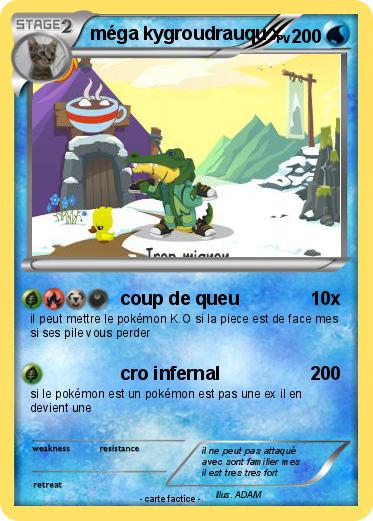 Pokemon méga kygroudrauqu x