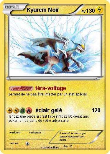 Pokemon Kyurem Noir