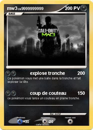 Pokemon mw3
